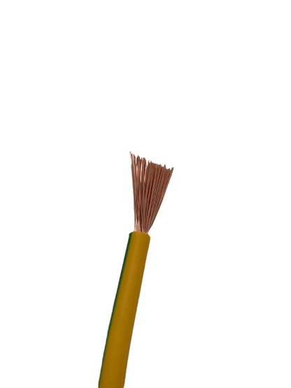 Aderleitung H07V-K flexibel 1x10 mm² grün gelb