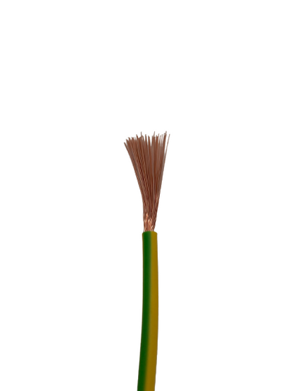 Aderleitung H07V-K flexibel 1x4 mm² grün gelb