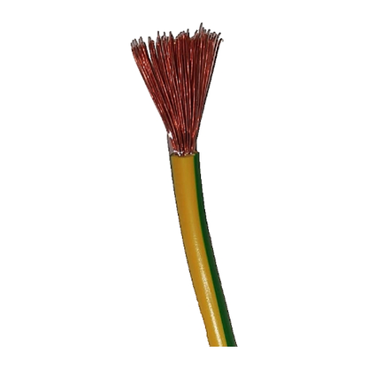Aderleitung H07V-K flexibel 1x6 mm² grün gelb