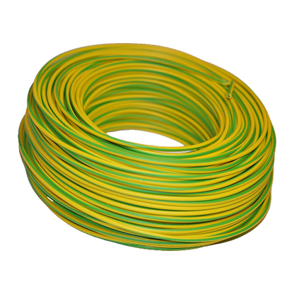 Aderleitung H07V-K flexibel 1x6 mm² grün gelb